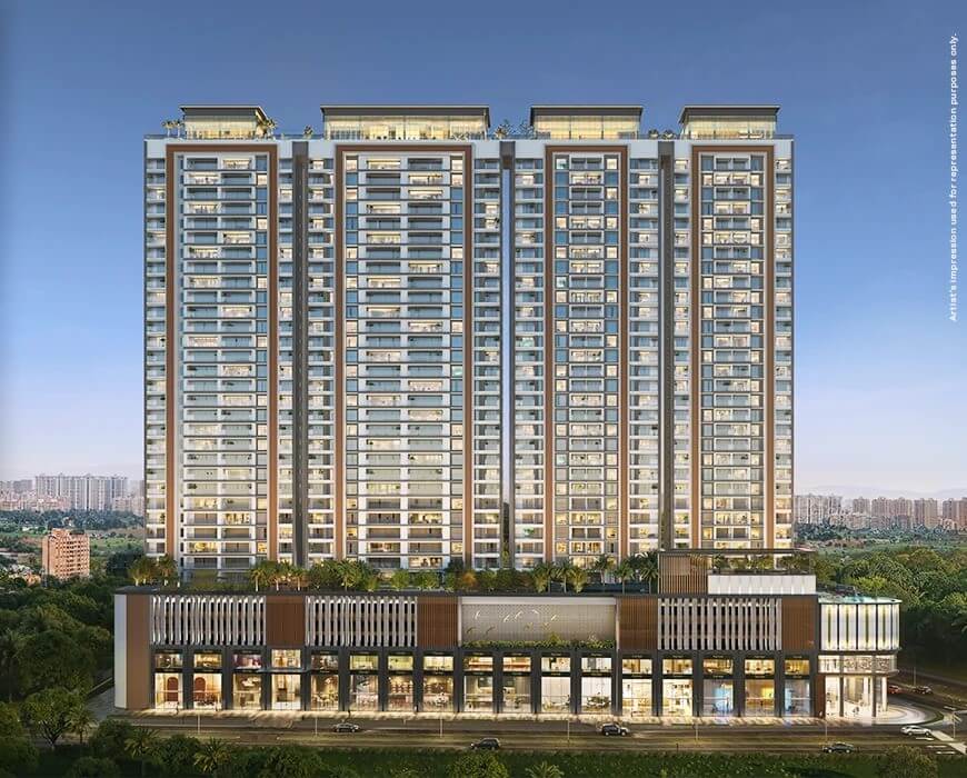 Godrej Skyline residence interior